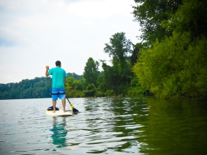 Scott on Paddle Board